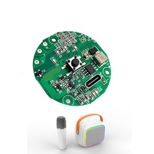 Diagrama de placa de circuito de altavoz Bluetooth con micrófono PCBA Placa de PCB de altavoz inalámbrico de sonido de alta calidad - Product Image 3