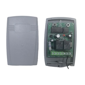 1 2 3 4-Tasten-Rollcode Garage Fernbedienung Lerncode 433MHz 12V 24V 2-Kanal-HF-Relaisempfänger Schlüssel anhänger Sender - Product Image 6
