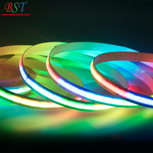 แถบไฟ LED แบบกลมหลากสีแถบ Ws2812b ไฟแอลอีดีดิจิทัล DMX Ws2812 Ws2811 2812b พิกเซล5V - Product Image 1