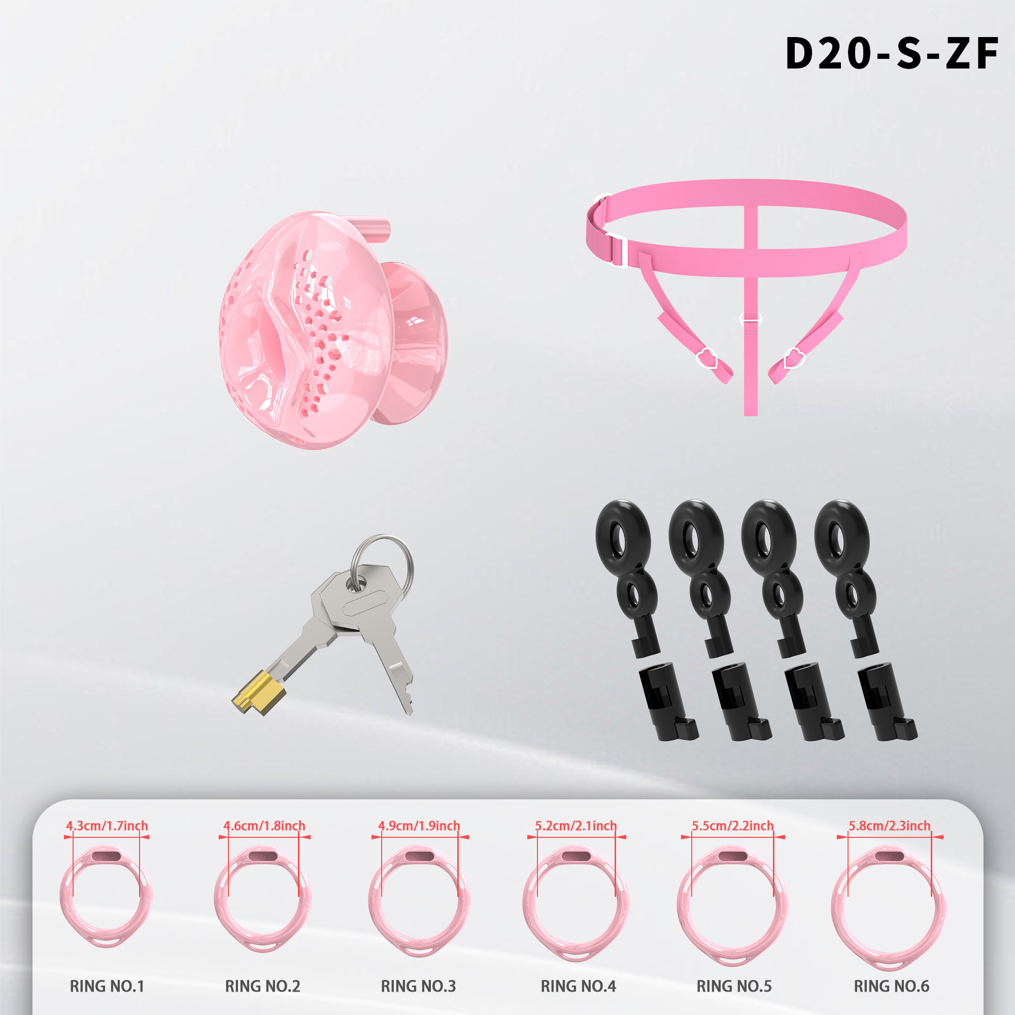 S-rose + ceinture