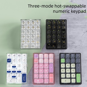 Gaxever K21デジタルキーボードBTワイヤレス透明3モードデジタルキーボードキットカスタマイズ数字キーパッド - Product Image 6