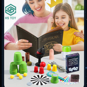 HS Kids Magic Tricks Kit Anfänger Easy Play Atember aub endes Spiel Lernen mit Hand Geschenk box Kunststoff Material - Product Image 5