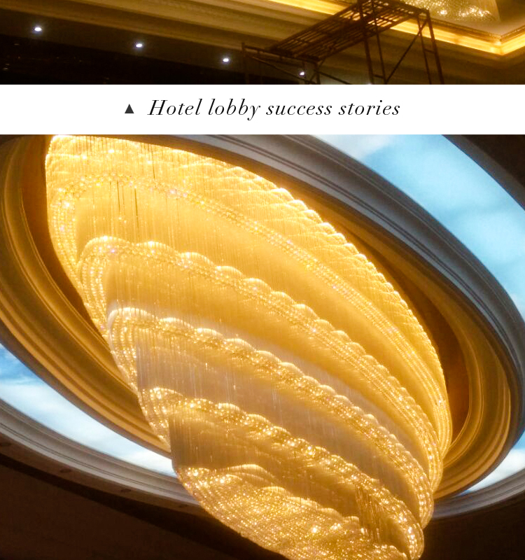 Guzhen factory customize chandelier modern luxury large for hotel lobby and restaurant with 3 years warranty