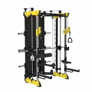 Palestra multifunzionale della macchina del smith dello scaffale dello squat della pila del peso