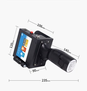 Niedriger Preis Großhandel Handheld Mobile Digital <span class=keywords><strong>Coding</strong></span> Seriennummer Tragbare Hand-Tinten strahl drucker