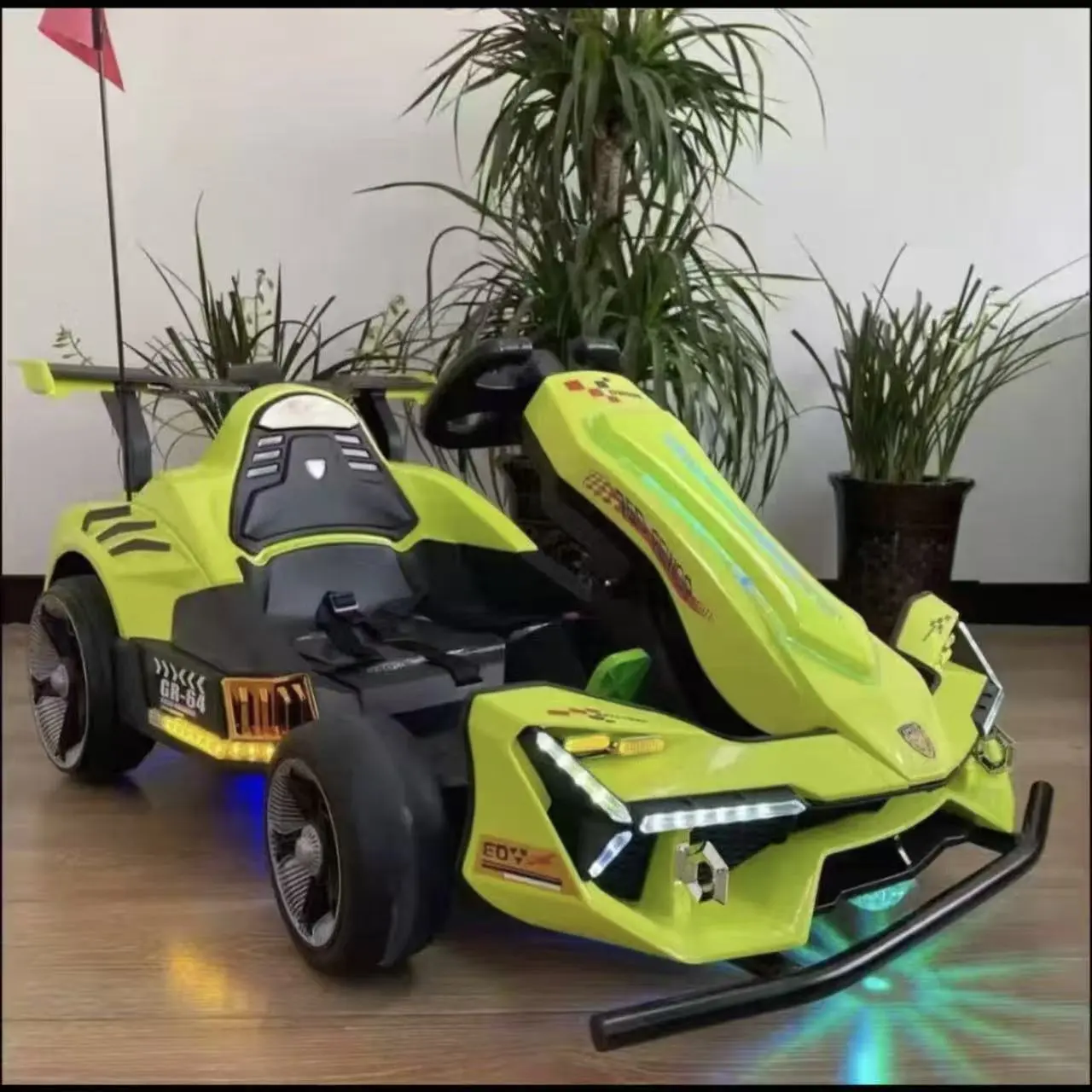 24v green remote control self-driving drift