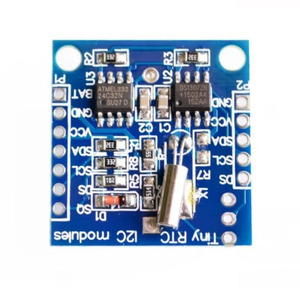 Minik RTC I2C modülleri 24C32 bellek DS1307 saat RTC modülü (pil olmadan) kaliteli düşük fiyat
