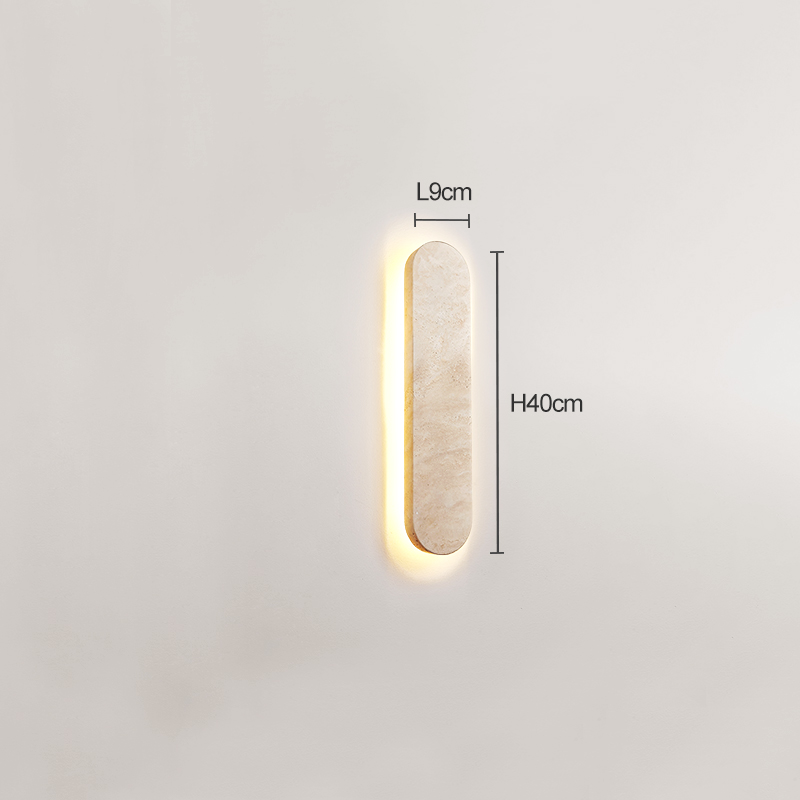 Travertin jaune/Petit/LED 16W