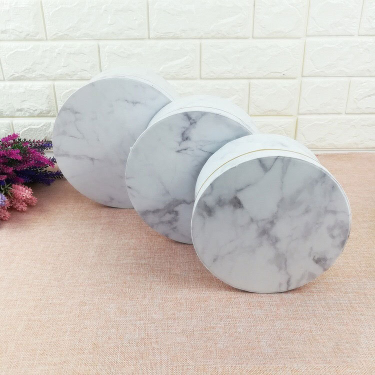 3 piezas como un conjunto WhiteMarble 22x22x11,8 cm/20x20x10cm // 18x18x8,8 cm