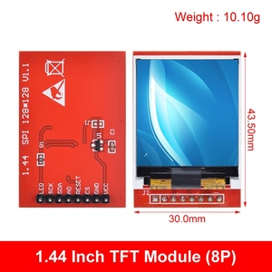 Modulo Display LCD TFT TZT 5V 3.3V 1.44 pollici 128*128 colore Sreen SPI compatibile per Arduino mega2560 STM32 SCM 51