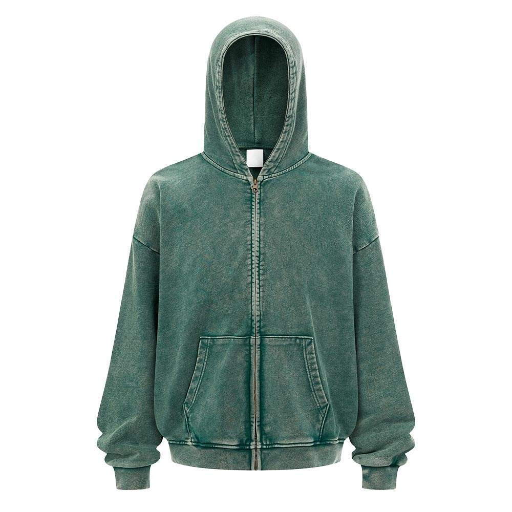 F06 sweat-batik vert foncé