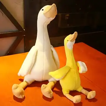 Simulation Comfort Swan Doll Creative Duck Animal Doll Internet Celebrity Big White Goose Doll Plush Toy Gift