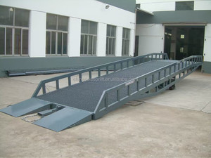 Industrielle mobile Lade plattform mit rutsch fester Oberfläche und schnellem Einrichtungs mechanismus - Product Image 6