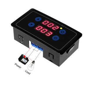 0.1s-999h Timer conto alla rovescia modulo di controllo del ciclo programmabile tempo Delay relè a doppio Display Timer relè 5V 12V 220V - Product Image 4