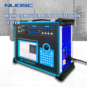 Unidad de calibración de protección de relé trifásico de alta precisión NUOSC Relé de prueba de automatización de 220V para subestación de Indonesia