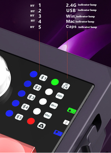 Interruptor de intercambio en caliente personalizado, retroiluminación RGB, Bluetooth, cnc, Teclado mecánico, perilla de teclado mecánico inalámbrico de aluminio - Product Image 4