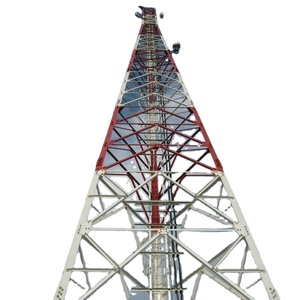 45メートルの角度の鋼格子自己支持通信<span class=keywords><strong>Isp</strong></span>インターネットサービスプロバイダー4G5Gタワー
