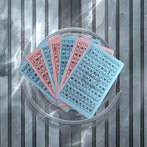 Trái Tim thông tin liên lạc thẻ tuổi số Poker 100% chính xác Trung Quốc gia đình Tên đoán ảo thuật thủ đoạn Prop đồ chơi dễ dàng - Product Image 2