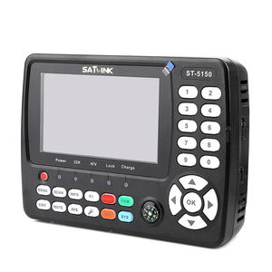 新产品卫星链接ST-5150 DVB-S2/T2/C卫星探测器组合s2 t2卫星发现HEVC H.265 MPEG-4 8PSK，带薄膜晶体管屏幕QPSK 16APSK - Product Image 1