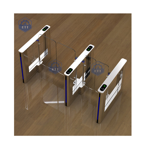 <strong>Automatic</strong> Security Swing Turnstile Gate Fast Speed Gate with <strong>Access</strong> <strong>Control</strong> <strong>System</strong> Swing Handicapped <strong>Access</strong> High Glass Doors - Product Image 3