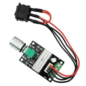Controlador de velocidad del motor PWM DC 6V 12V 24V 3A interruptor de control de velocidad con función de interruptor para rotación hacia adelante y hacia atrás - Product Image 4