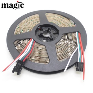 Sign Letter 6mm 12V 5V 24V SPI TTL 2812b RGB Pixel Individual <strong>Addressable</strong> <strong>s</strong> Curve Flexible Digital ZigZag Bendable Led Strip - Product Image 6