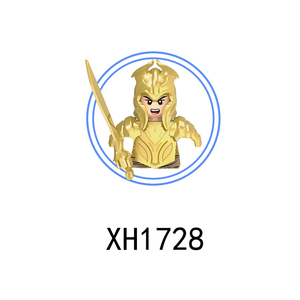 X0315 חייל מימי הביניים מלבן שומר קשת לוחם מיני פעולה התאספו בניין בלוק דמות פלסטיק ילד צעצוע חינוכי