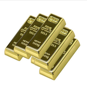 Altın tuğla 2 Gb Usb 2.0 3.0 Memory Stick lüks tasarım 64Mb 128Mb 256Mb 512Mb kalem sürücü 8Gb Usb Flash sürücü - Product Image 6
