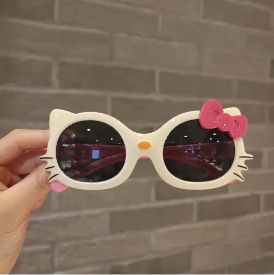 Распродажа, милые женские очки с принтом «Кошачий глаз»
