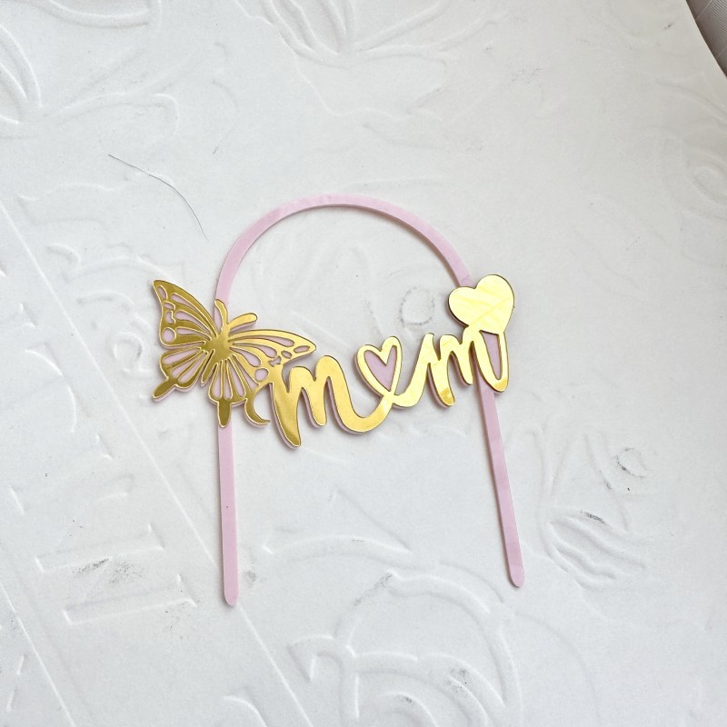 Pink gold-mom