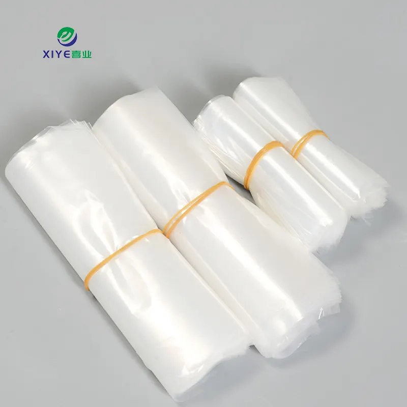 Professional Manufacturer Plastic Film White Transparent Enlarge Thickening Pe Plastic Bags For Industry