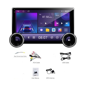 10,1-Zoll-IPS-Bildschirm Dual Knob Car Multimedia Player Android Auto & Verstärker CD-Player mit RGB-Touchscreen-Funktion - Product Image 6