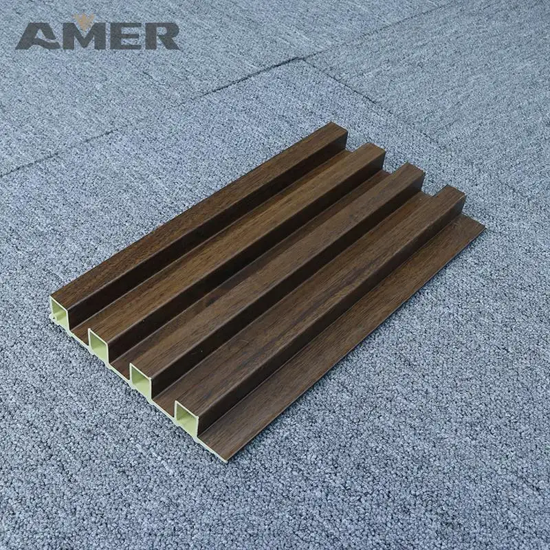 Amer OEM materiali da costruzione di alta qualità sfondo paillettes pannello a parete in pvc linea di produzione facciata