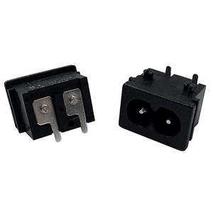 2.5A 250V C8电源插座连接器，用于适配器计算机和设备JR-201SE(PCA)