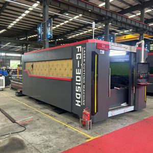 Cortador láser de área de trabajo SUDA de 1500x3000mm con sistema automático de carga/descarga - Product Image 1