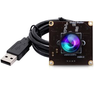 Full HD High Speed Global Shutter Webcam 1920x1200P 90fps USB <strong>Camera</strong> Module Color Image AR0234 with No Distortion Lens - Product Image 1