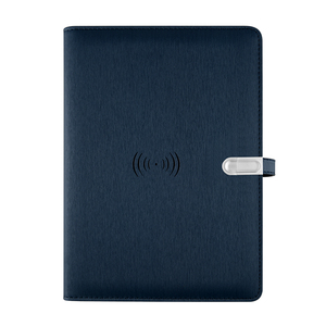 Luminoso LED Logo Notebook personalización Banco de energía Cargador inalámbrico calculadora planificador diario agenda Bloc de notas de negocios con bolígrafo - Product Image 6