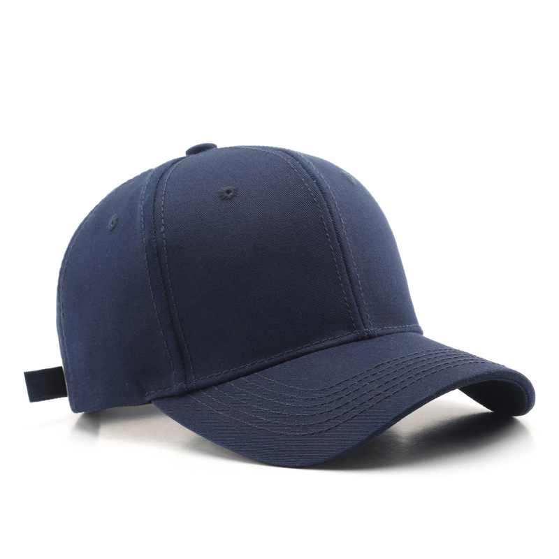 Navy Blue-Structured Baseball Cap
