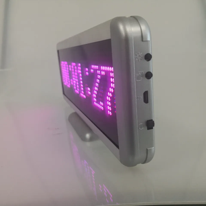 <strong>Led</strong> Programmable Sign <strong>Display</strong> <strong>Board</strong> Wireless <strong>Led</strong> Desktop Screen <strong>Display</strong> <strong>Board</strong> for Moving Sign Text Advertising - Product Image 2