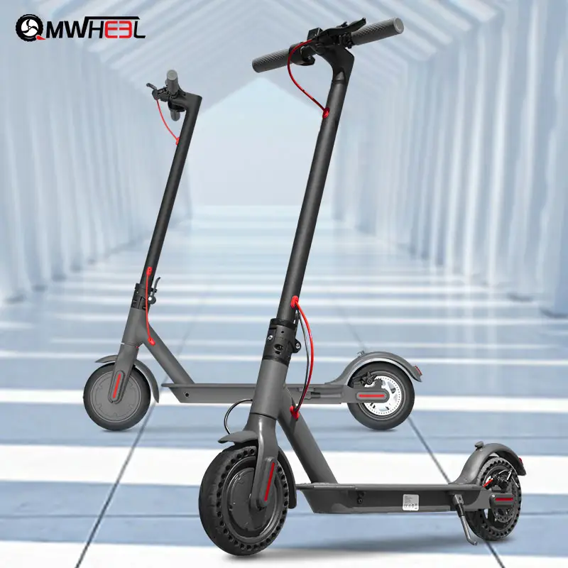 QMWHEEL Cheap M365 Electric Scooter High Speed Fast Electric Scooter EU US Warehouse 2 Wheels Electronics Unisex H7 36V