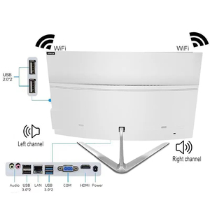 27inch Borderless All-in-one Computer Desktop <strong>AIO</strong> Win11 I3 I5 I7 I9 1-12th Business <strong>Gaming</strong> Monoblock All in One <strong>Pc</strong> - Product Image 5