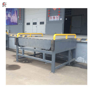 Nivelador de muelle de carga hidráulico fijo estacionario ajustable automático para carga de almacén - Product Image 6