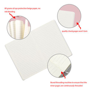 Cuaderno de cubierta dura A4 A5, cuaderno suave, diario, notas de ejercicio, fabricante con impresión personalizada, gran oferta - Product Image 6
