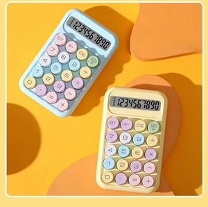 Портативный 10-значный калькулятор с механической клавиатурой - Product Image 3