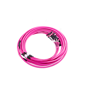 光ファイバー機器MPO/APC UPCからMTP/APC UPC96コアOM4MPOトランクケーブルで高品質 - Product Image 1