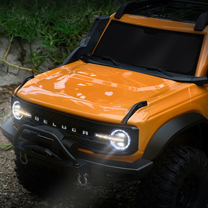 シミュレーション照明フルスケールモデルRC1:10おもちゃクライミングリモートコントロールカー - Product Image 4