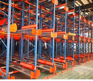 Sistema de estanterías de lanzadera de acero de alta capacidad de carga Estante de lanzadera de paleta automático Estante de almacén de almacenamiento de alta resistencia - Product Image 4