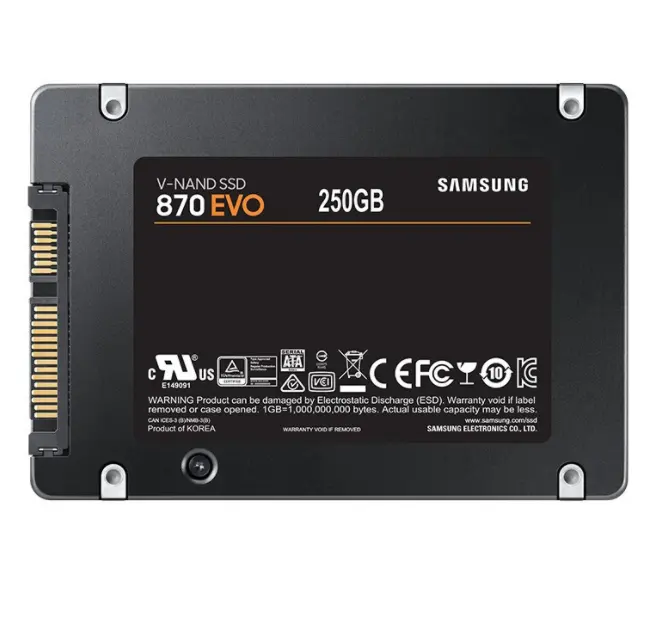 Original buen precio y nueva buena calidad Sam-sung SATA3 870 EVO 250GB 500GB 1TB 2TB 4TB SSD 870EVO