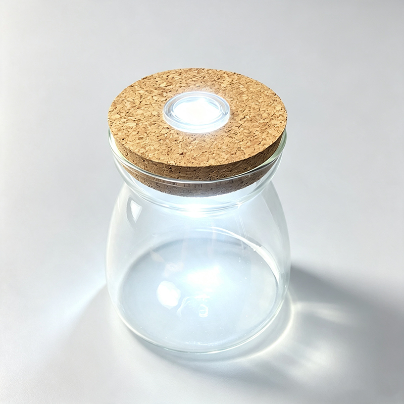 Madera - Luz blanca 8,5 cm (D)