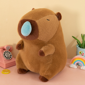 かわいいカピバラぬいぐるみ伸縮性のあるSnot <span class=keywords><strong>K</strong></span>シミュレーション動物ぬいぐるみおもちゃ人形子供用ギフトタートルカピバラ人形
